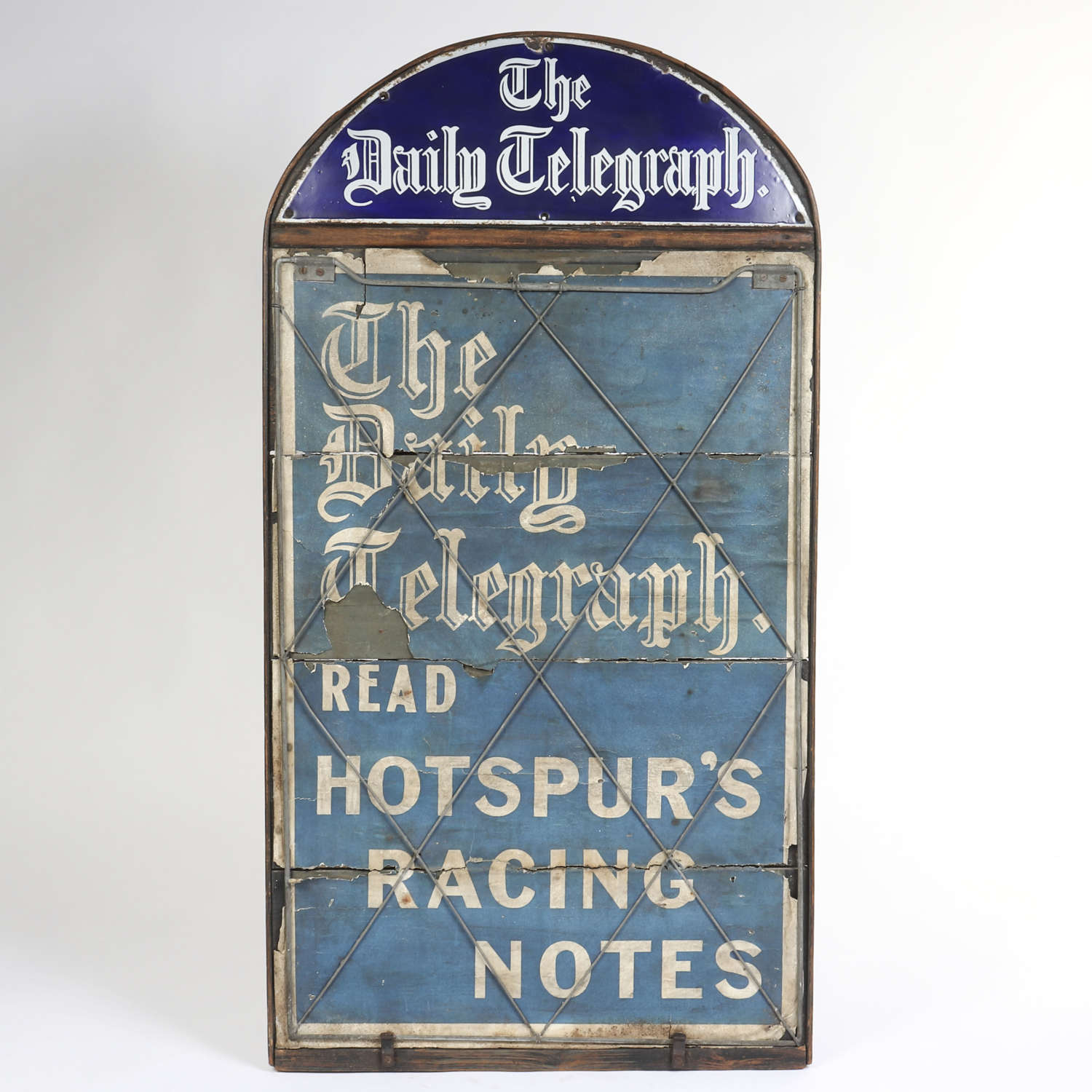 Daily Telegraph newspaper advertising sign